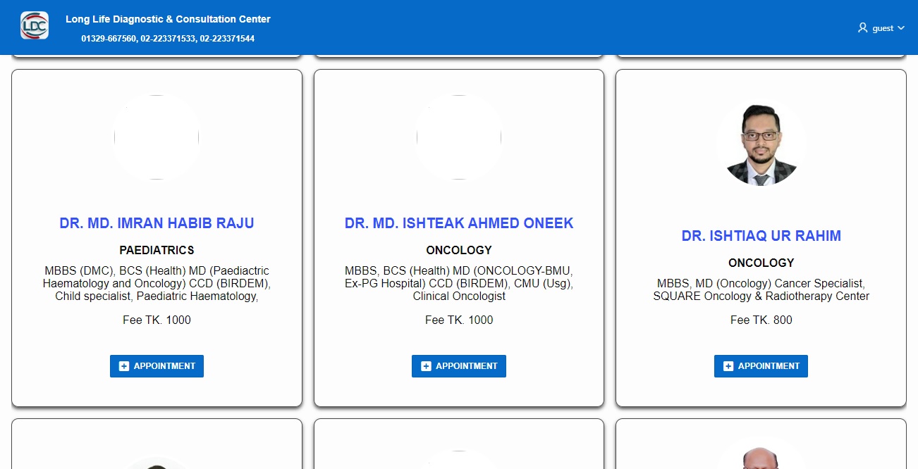 Long Life Diagnostic & Consultation Center